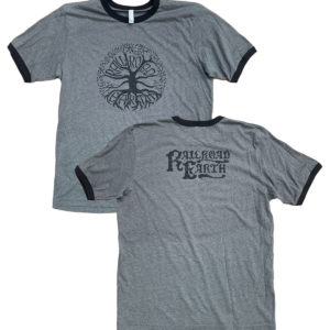 Railroad Earth - Official Merch Shop - T-Shirts - Grey Ringer Tree